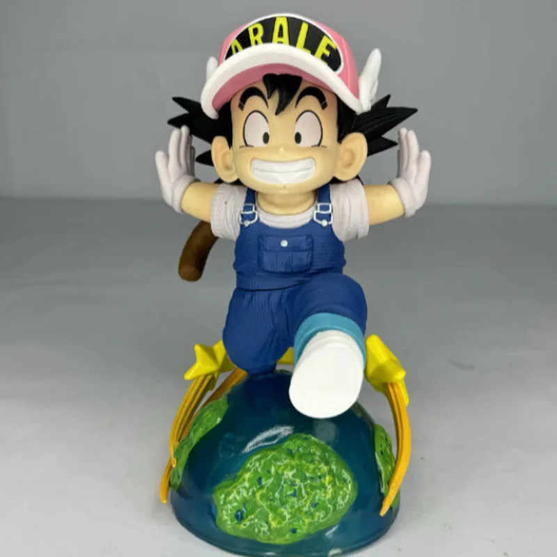 Figure Anime Dragon Ball Son Goku Figura Q Versione Goku Cosplay Dr. Slump Figure Modelli Statua in PVC Giocattoli Decorazione Regali per bambini