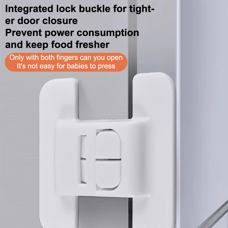 5Pcs Child Anti-Pinching Hand Security Protection Buckle Protection Refrigerator Lock Baby Safety Cabinet Lock Drawer Door Locks