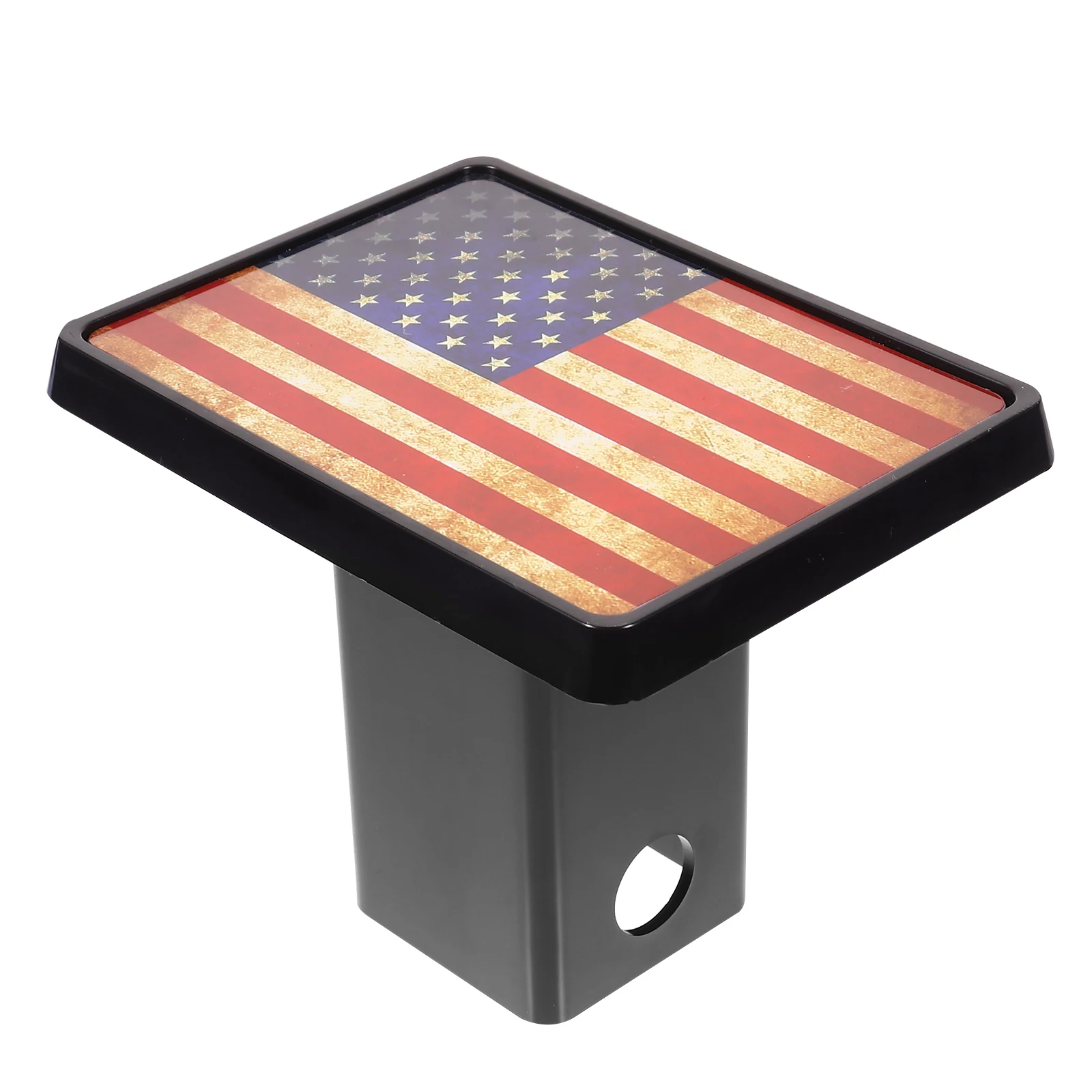 

1pc Car Hitch Cover Abs Trailer Hitch Protective Plug Tow Receiver Tube Cap Weatherproof Dust Rain Snow Protection Auto Trailer