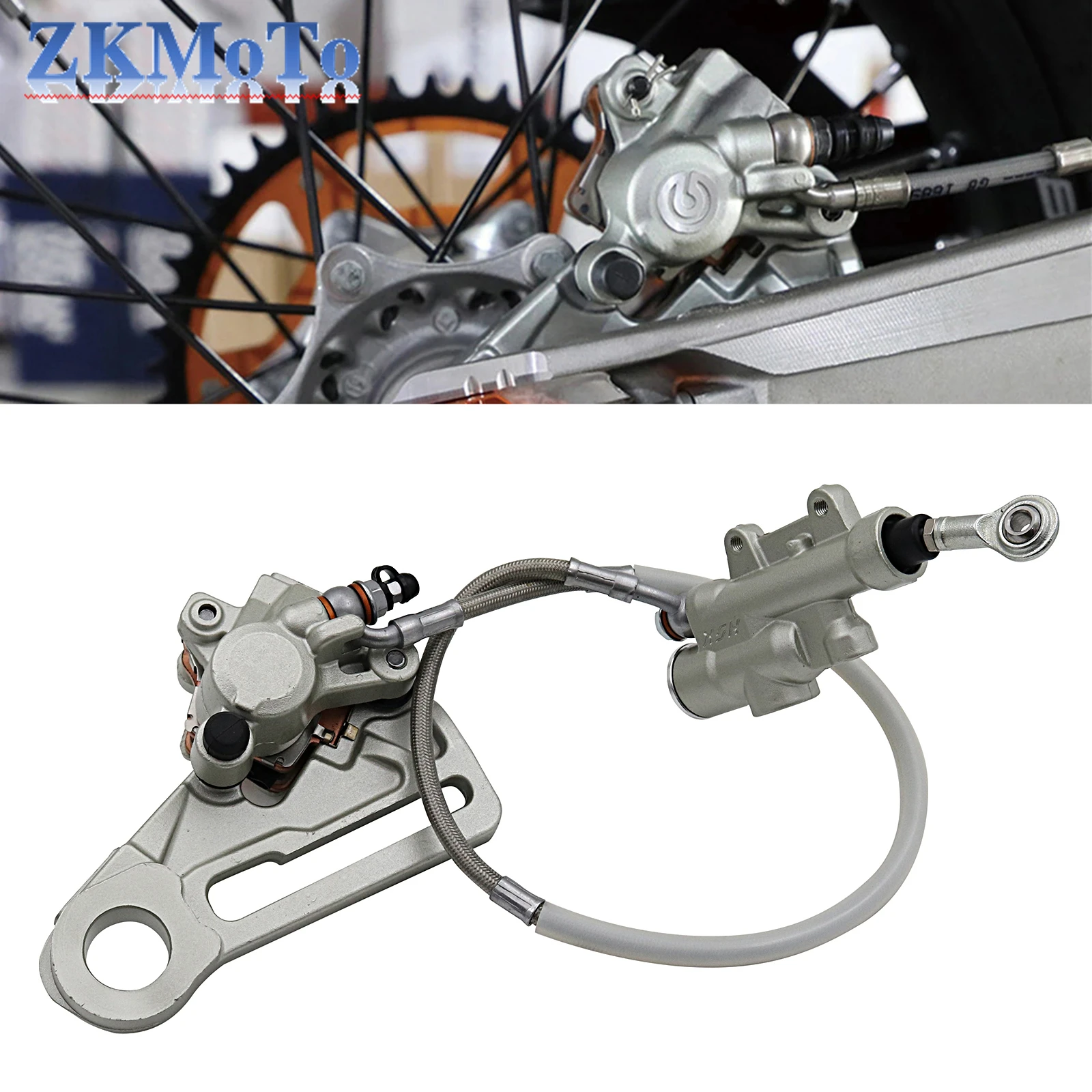 Motorcycle Rear Brake Pump Assembly Brake Caliper For KTM EXC EXCF XC XCF XCW XCFW SX SXF For Husqvarna TC FC TE FE TX FX 04-23