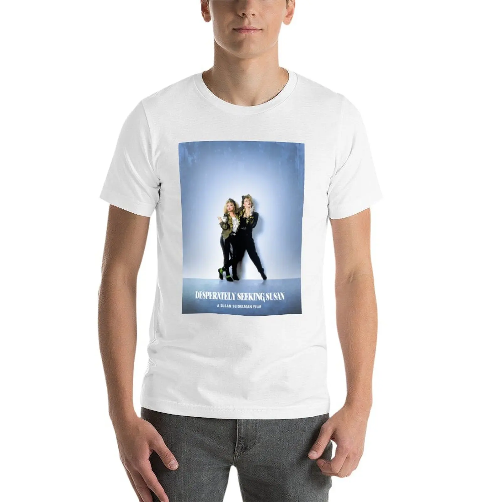 تي شيرت مصمم تي شيرت رجل قميص البحث عن أنيمي سوزان بالرأس #4