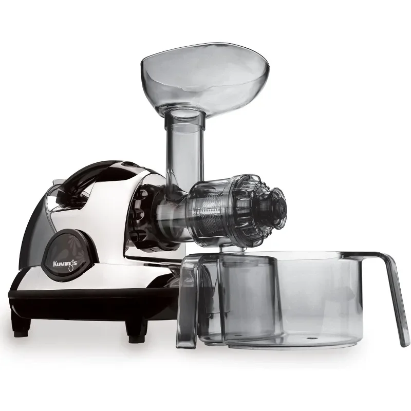 Kuvings BPA-Free NJE-3570U Masticating Slow Juicer, Chrome