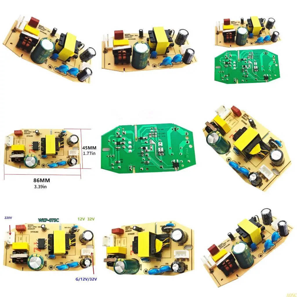 A0NC Efficient Humidifier Atomizer Board Double 12V/32V Circuit Board