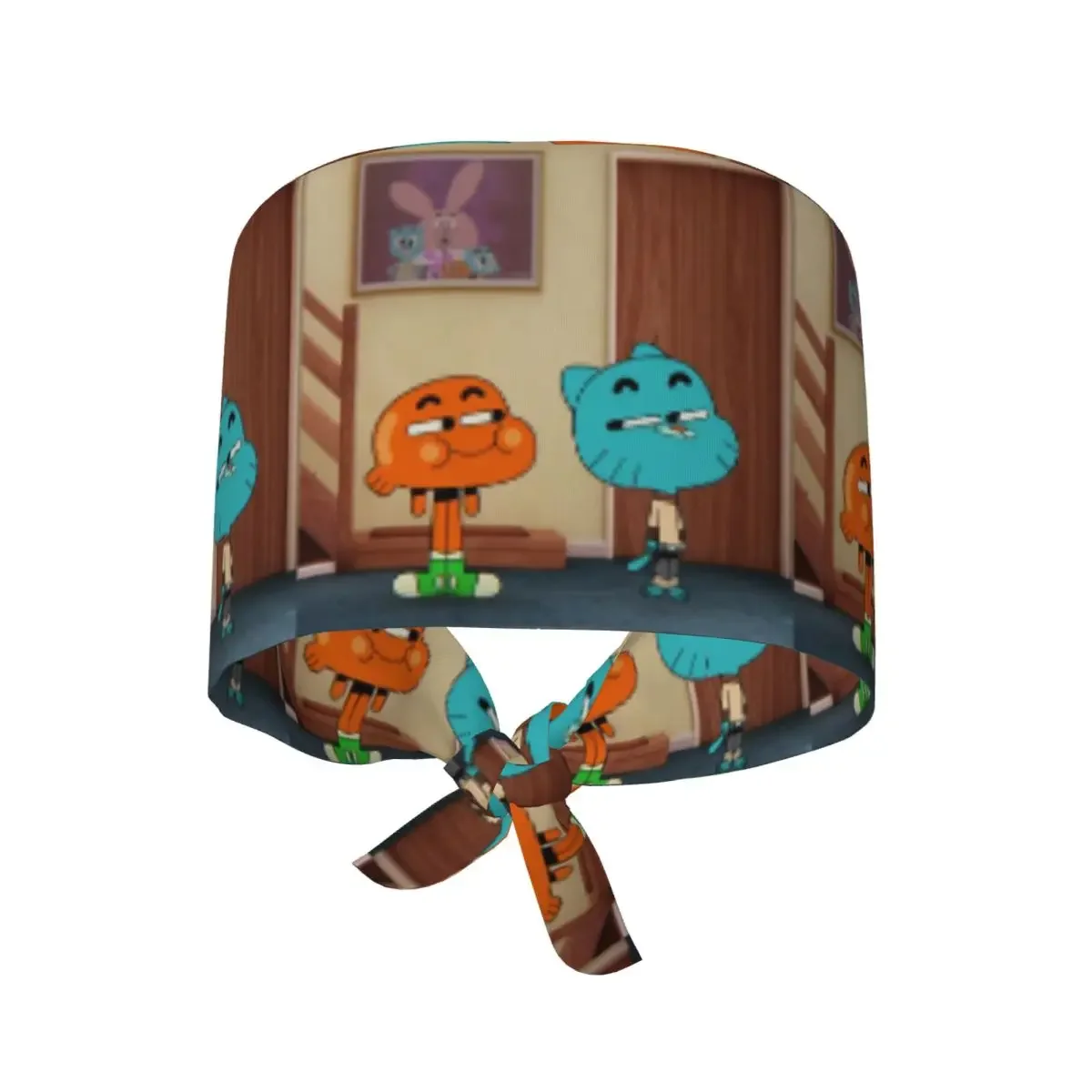 Шапка-бини The Amazing World Of Gumball Tawog, хирургическая шапка для врачей, регулируемая, для мужчин и женщин, для стоматологов