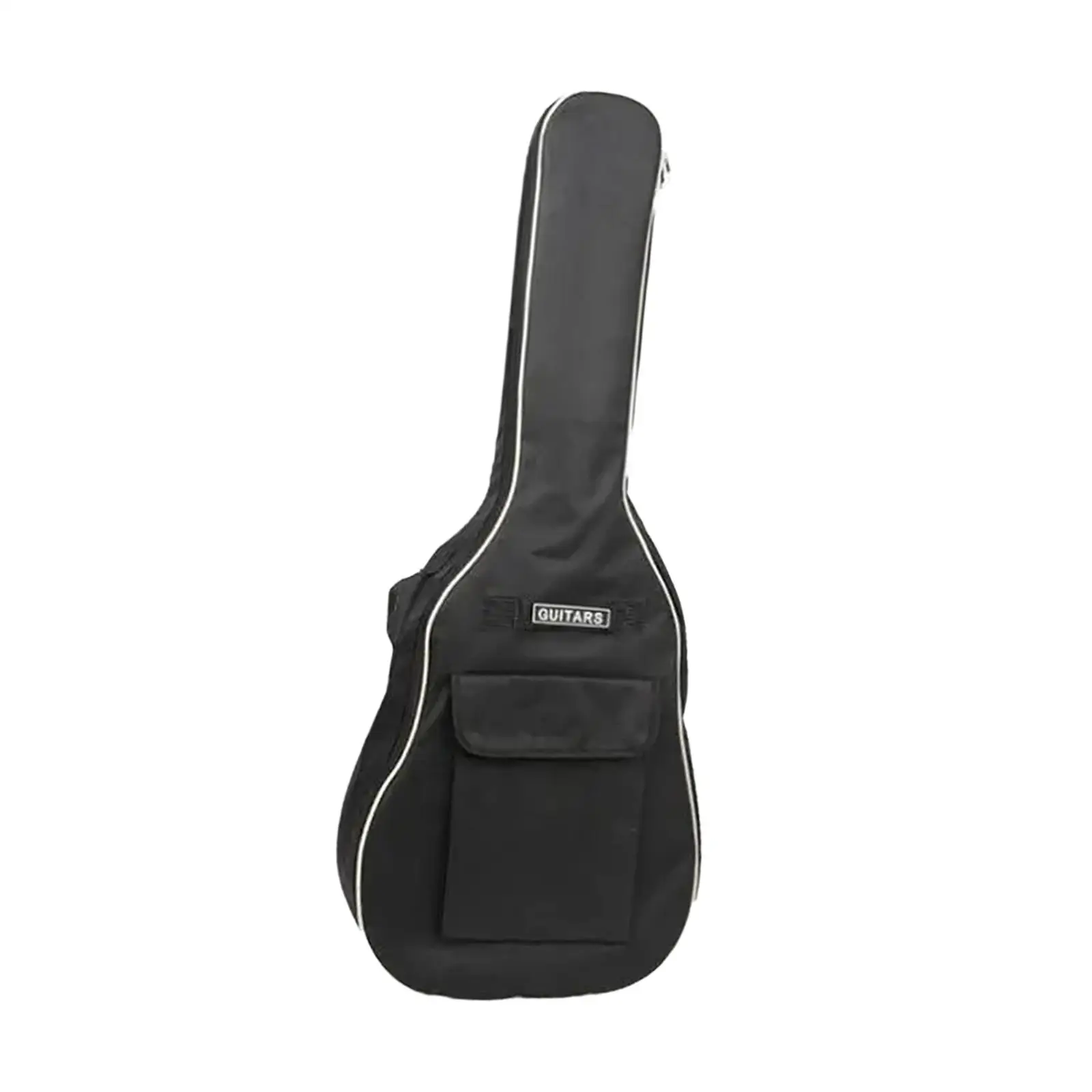 Guitar Bag Waterproof 5mm Thick Padding Portable Dustproof Electric Guitar Dust Cover for Strings Tuner Sheet Music Cables Capo