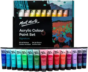 Montmartre Acrylic Paints For Art Creation 36ml48 Colours Single Waterproof And Sunproof Acrylic Paints Hand Painting Wall Paint