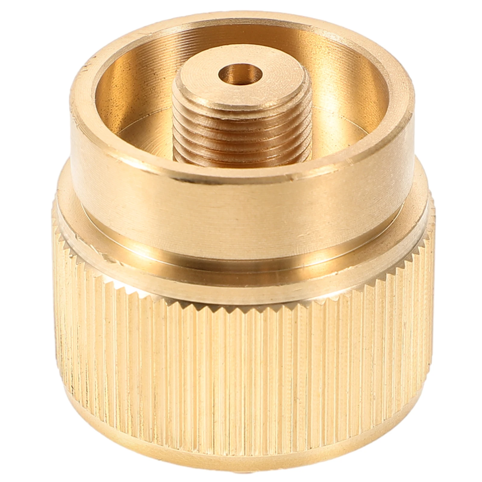 

Camping Stove Connector Propane Tank Conversion Head Wear Resistant Small Portable Gas Refill Tool for Outdoor Cooking Supplies