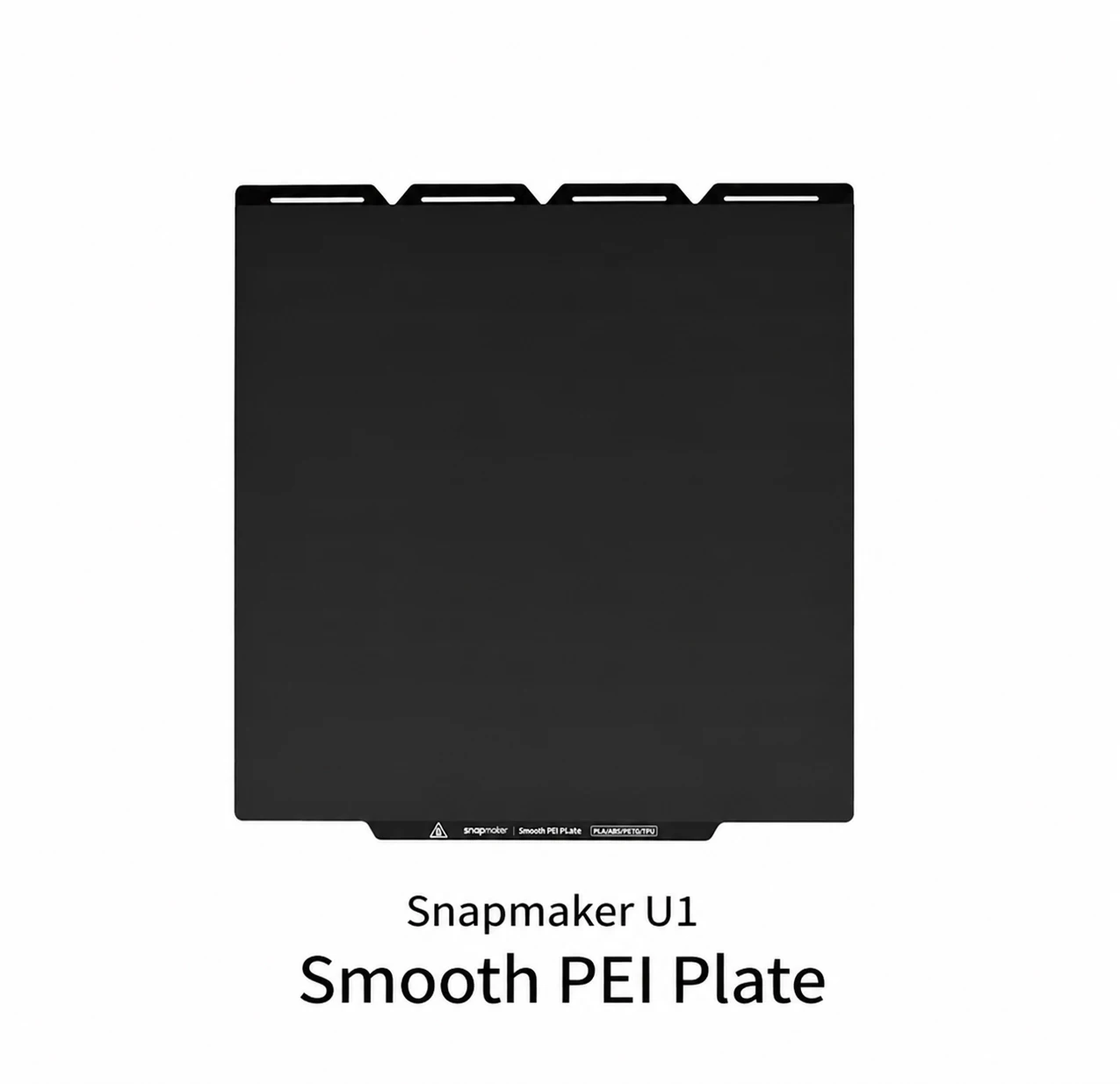 Smooth PEI Spring Steel Plate For Snapmaker U1 3D Printer Flexible Build Plate Bed Replacement Accessories