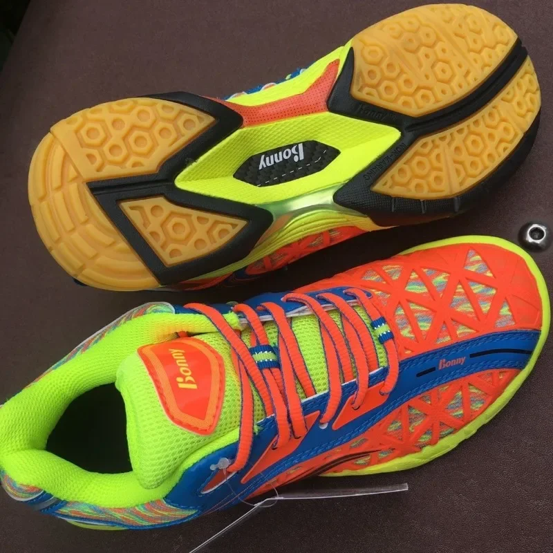 

2024 Original Badminton Shoe Mens Orange Indoor Court Shoes Wearable Tennis Shoes Men Women Luxury Brand Gym Shoe Couples