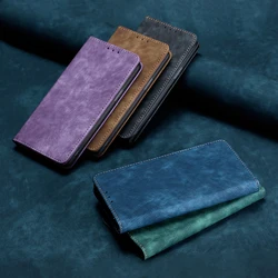 Fashion RFID Card Slots Holder Magnetic Flip Leather Wallet Case for Motorola Edge 50 Pro 50 Fusion Edge 5G 2024 Funda