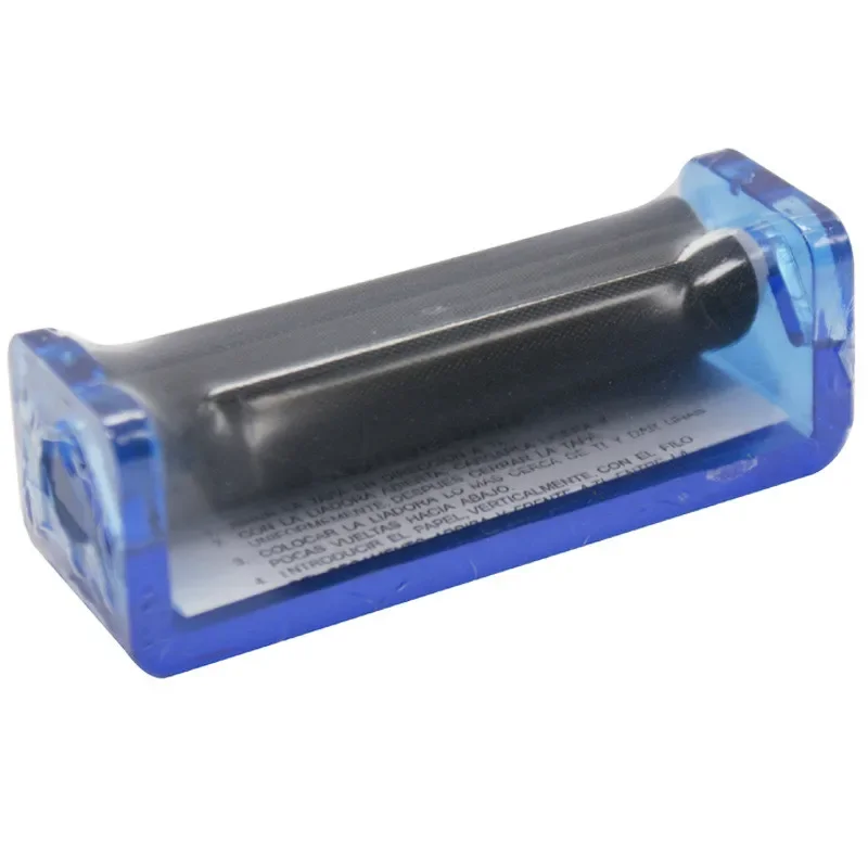 1Pc Random Color Hot Sale New 70mm Roller Hand Cigarette Maker Easy Manual Tobacco Rolling Machine Tools Smoking Pipes
