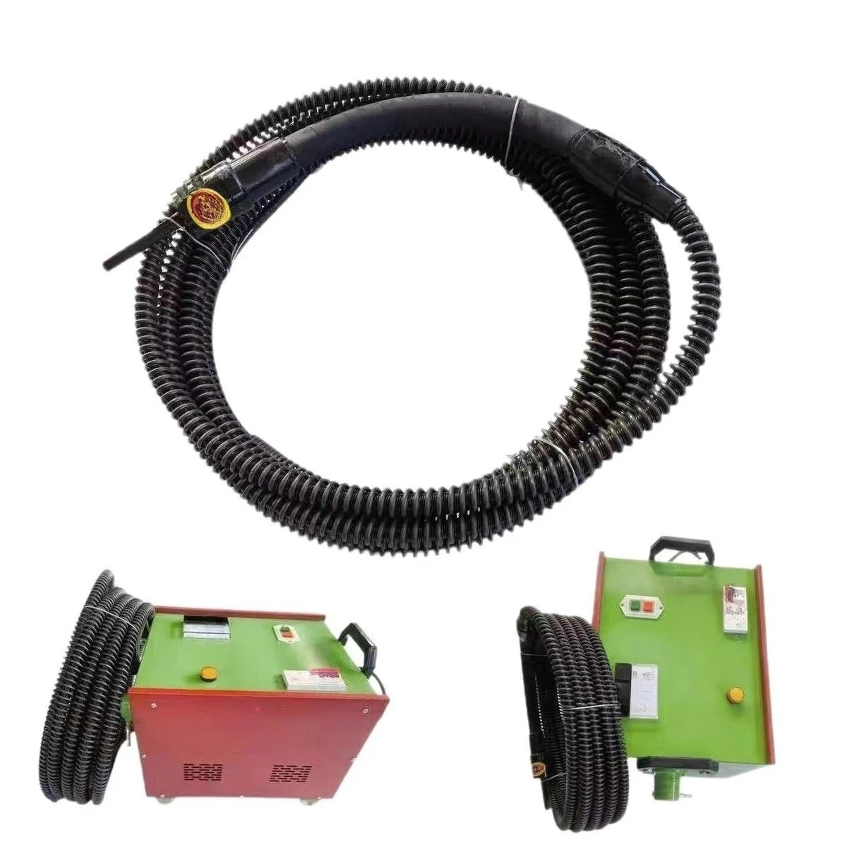 High pressure boiler pipe cleaning machine