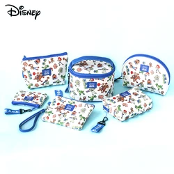 Disney-Sac à main de maquillage Pixar Toy Story pour femme, multifonction, PU, voyage, rangement, original, E27, porte-monnaie