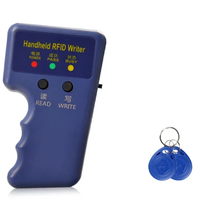 125KHZ RFID Card Reader Rfid Copier Duplicator Key Writer Programmer Software RFID Cloner Handheld Copier ID Tags T5577 EM4305