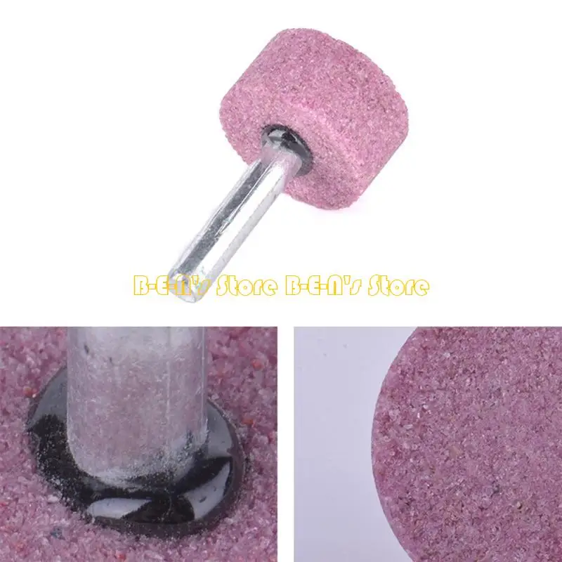 Y1AD 10Pcs Rotary Grinding Stone 1/4'' Shank Aluminum Sanding Kits Grinding Points