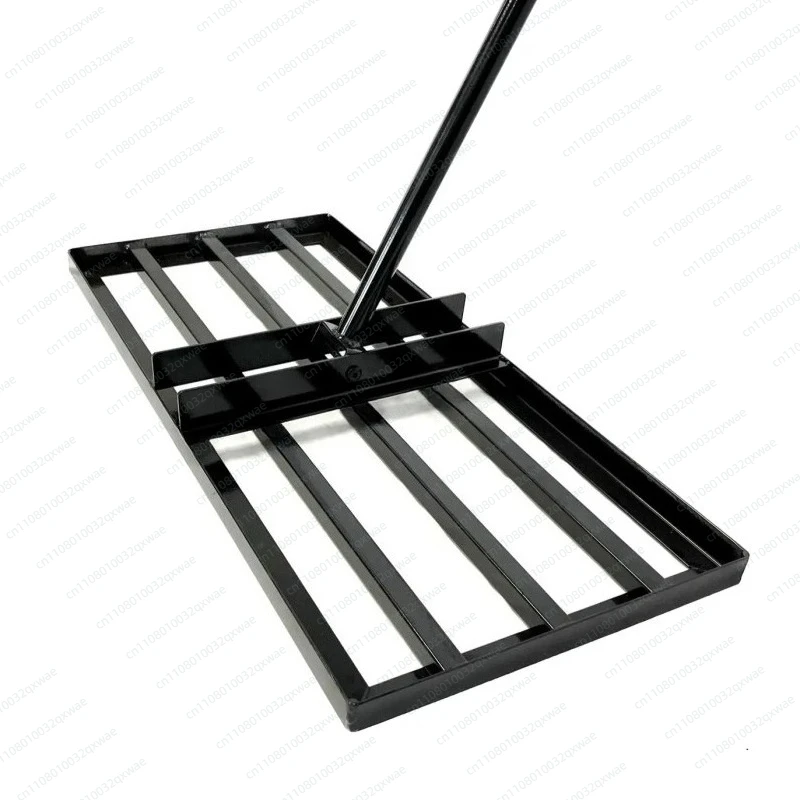 Lawn Leveling Rake, Soil Fertilizer, Garden Farm, Vegetable Stand, Push and Pull Floor Leveler, Gravel, Sand Spreading