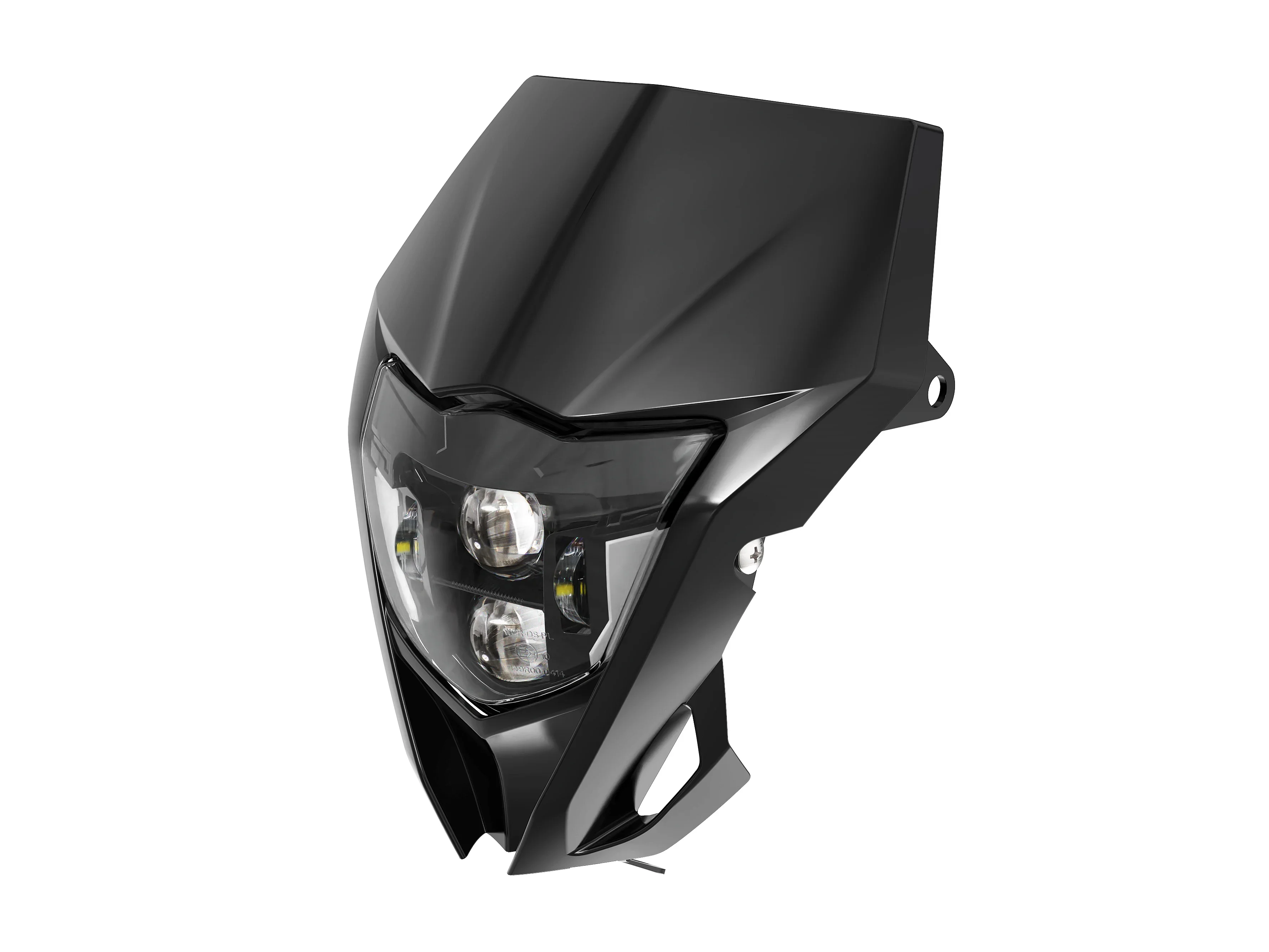 For Offroad Yamahs  LED Headlight with black fairing 13-23 Yamahs WRF   White DRL Fairing headlamp