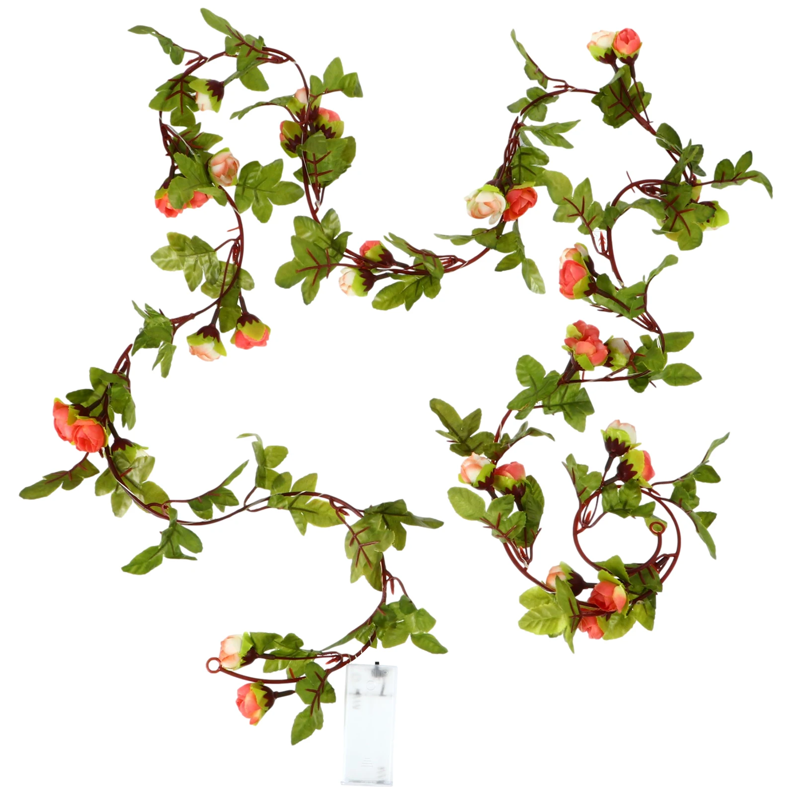 

LED Copper Wire Lamp String Light Rose Vine Garland Lights Operated Decor Room Hotel Bar Festival DIY