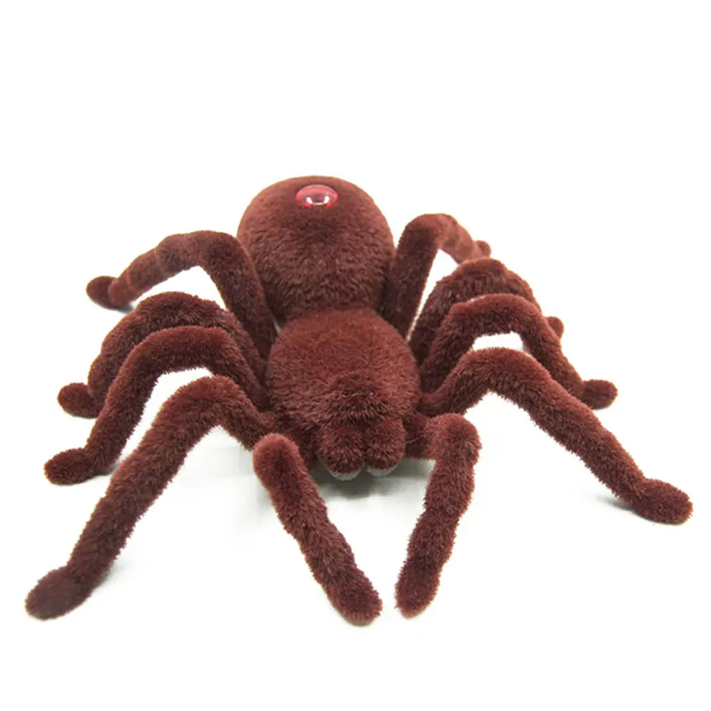 Plastic Real Spider Remote Control Toy Scare Friends Anywhere Realistic Actions To Pranks Trick Toys