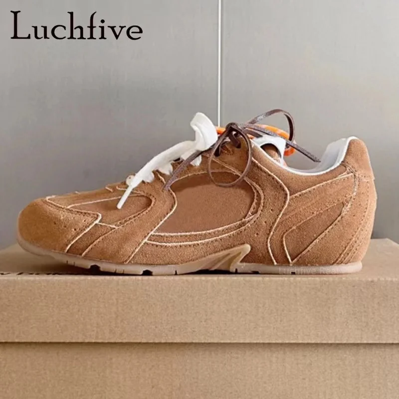 2024 new hot multi-color lace buckle flats women's super-large casual lovers shoes luxury sneakers jogging sneakers sneaker