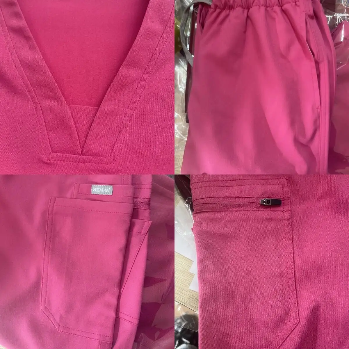 TRS à la mode nouveau Style médical hôpital infirmière uniforme femmes Blouse Medicale Femme uniformes femmes survêtement gommage ensemble