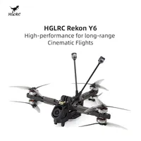 HGLRC Rekon Y6 5inch Long Range Quad Analog / Moonlight Kit / O3 Version SPECTER F722 40A 2004 1800KV 6S