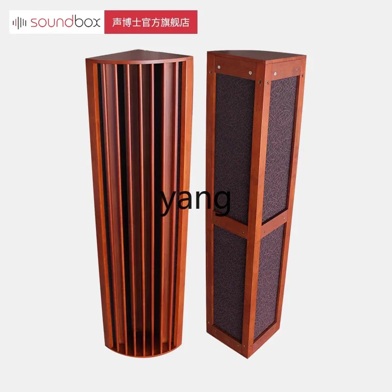 LH secondary remainder low frequency recording studio listening room corner low frequency standing wave sound absorption