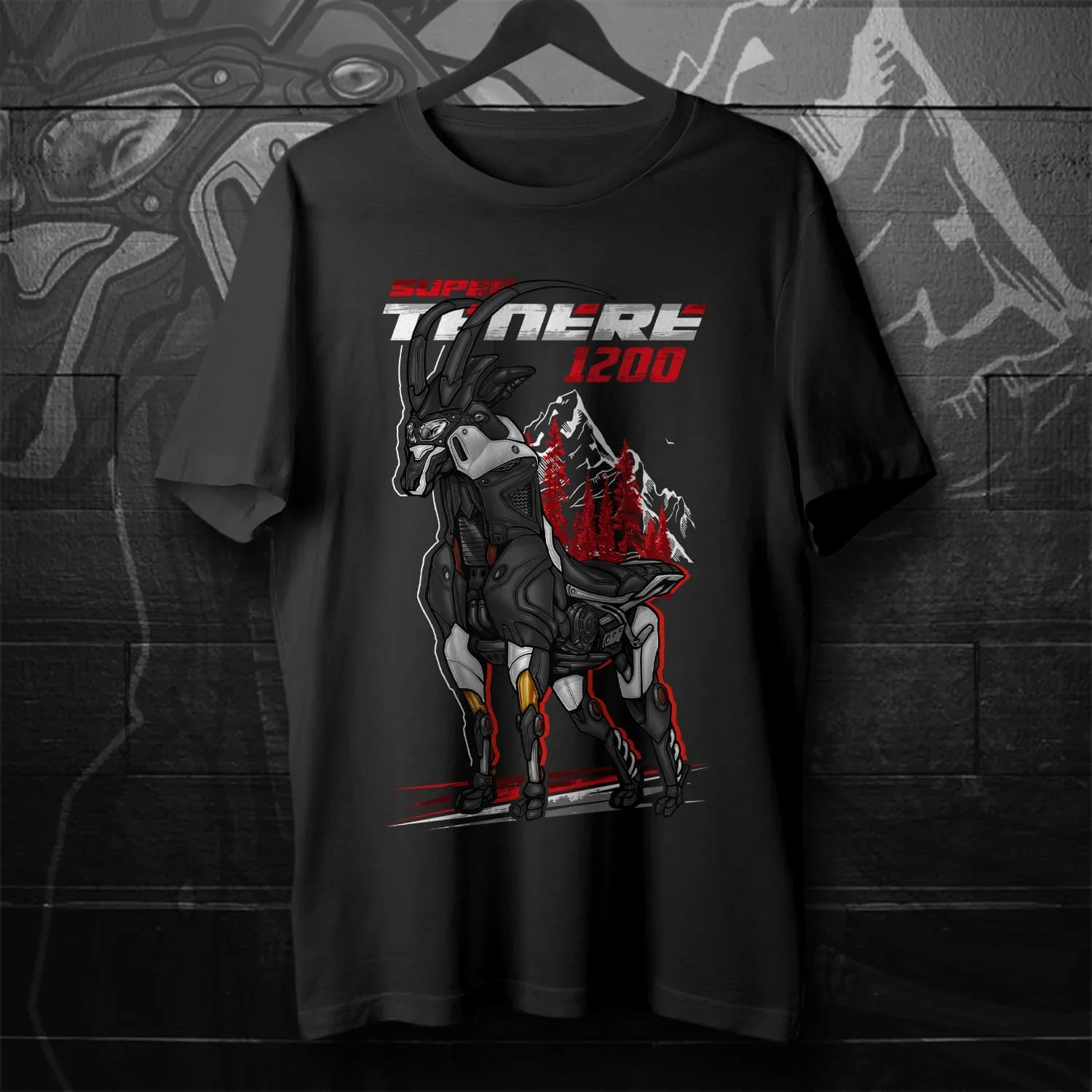 

Classic Japanese Motorcycle XT1200Z Super Tenere Antelope Inspired T-Shirt 100% Cotton O-Neck Short Sleeve Casual Mens T-shirt