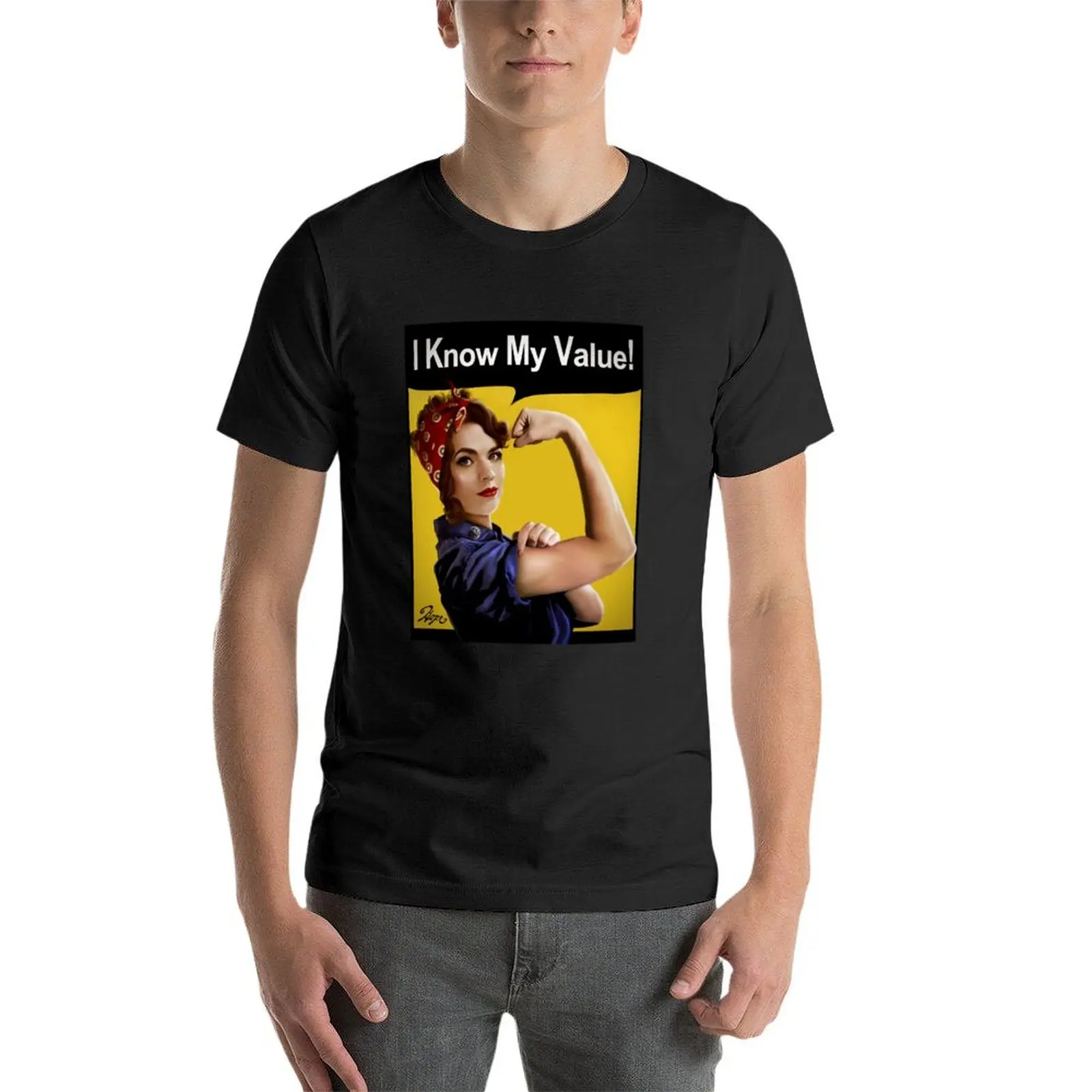 I Know My Value T-Shirt cute clothes customs design your own summer tops plus size men clothing