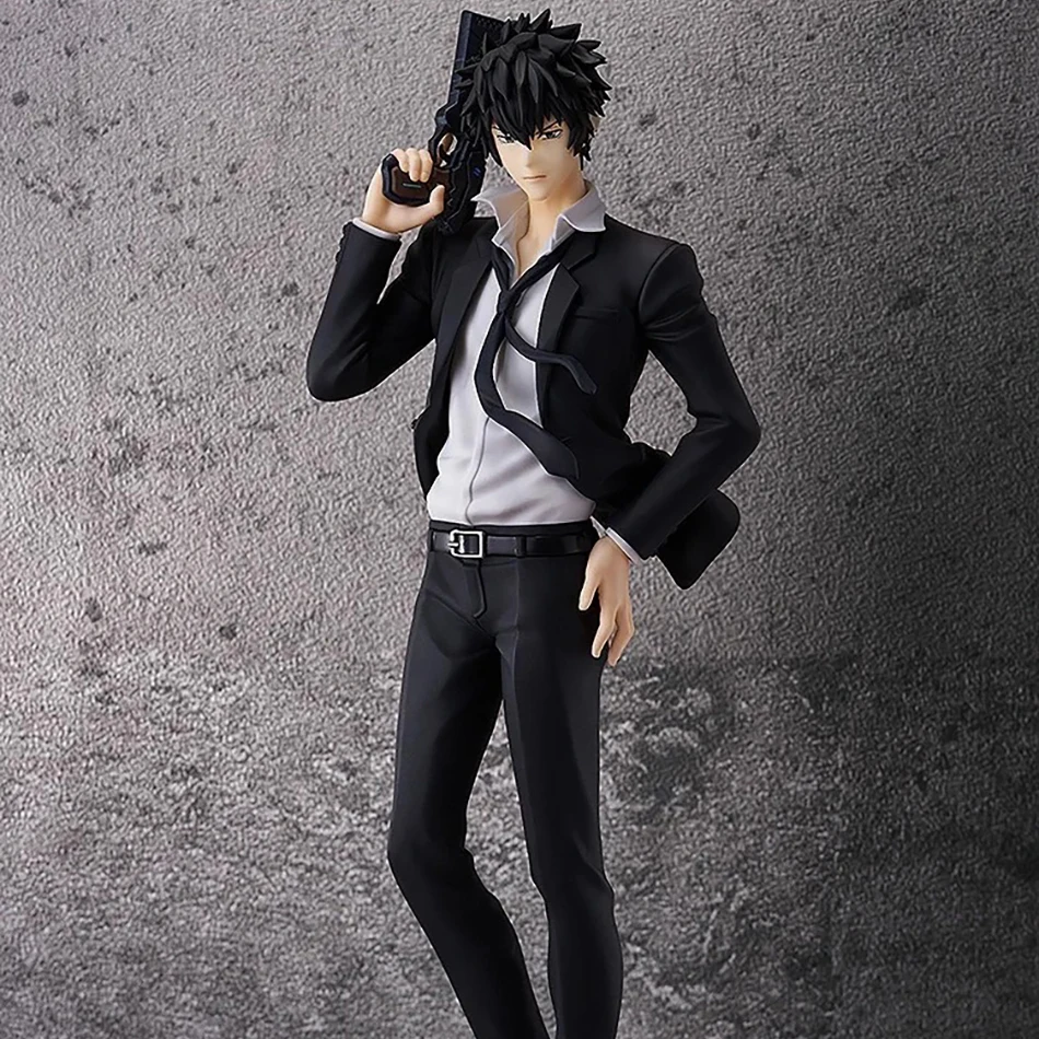 Figuras de Anime PSYCHO-PASS Shogo Makishima Shinya Kogami de 18cm, colección de PVC, figura de acción, decoración de escritorio, modelo, juguetes de adorno