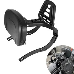 Rider Driver Sissybar Passenger Backrest For Indian Scout Bobber 2018-2024 Twenty Sixty Sissy Bar Back Rest