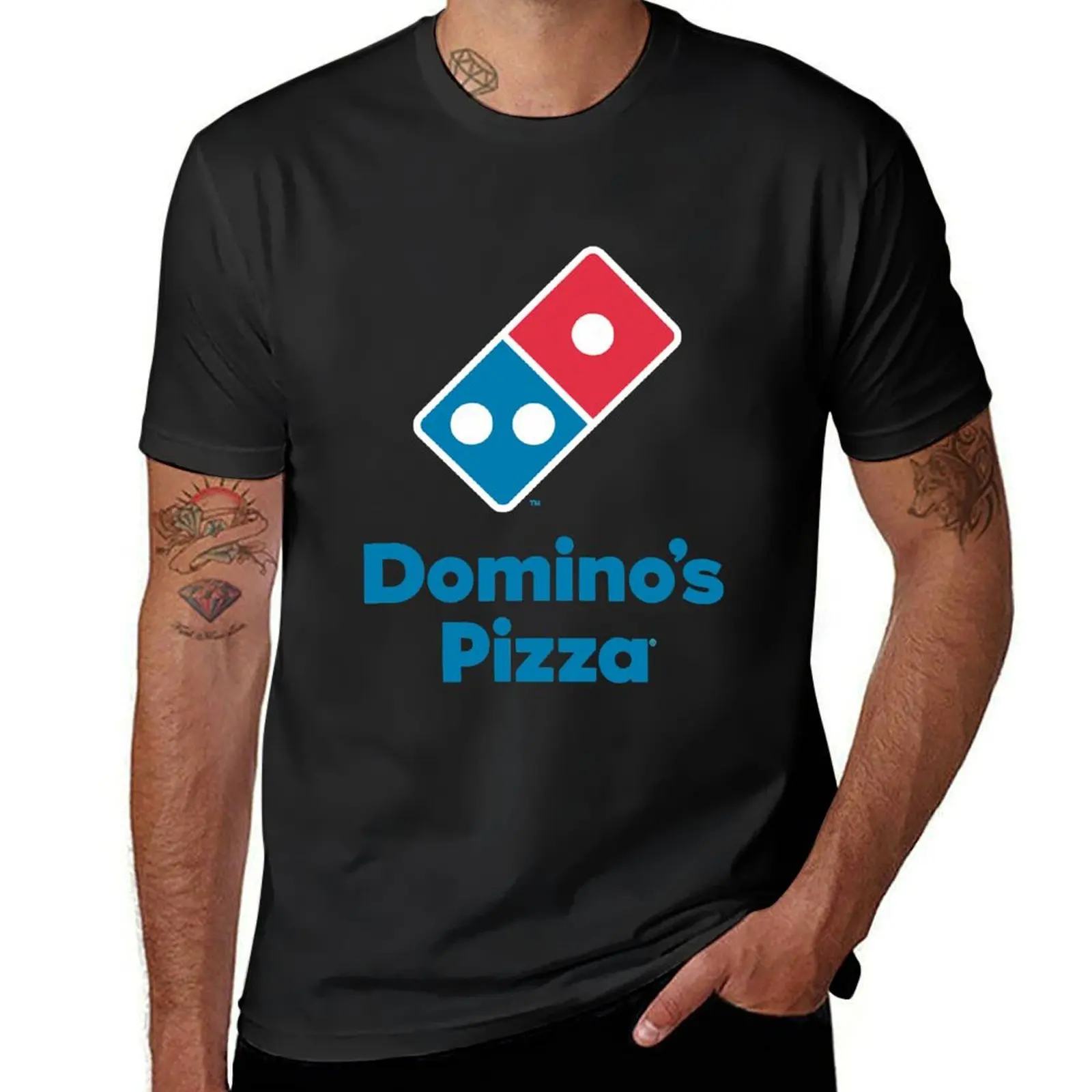 

Pizza, Domino's-Icon Essential T-Shirt anime sublime heavyweights quick drying mens t shirts pack