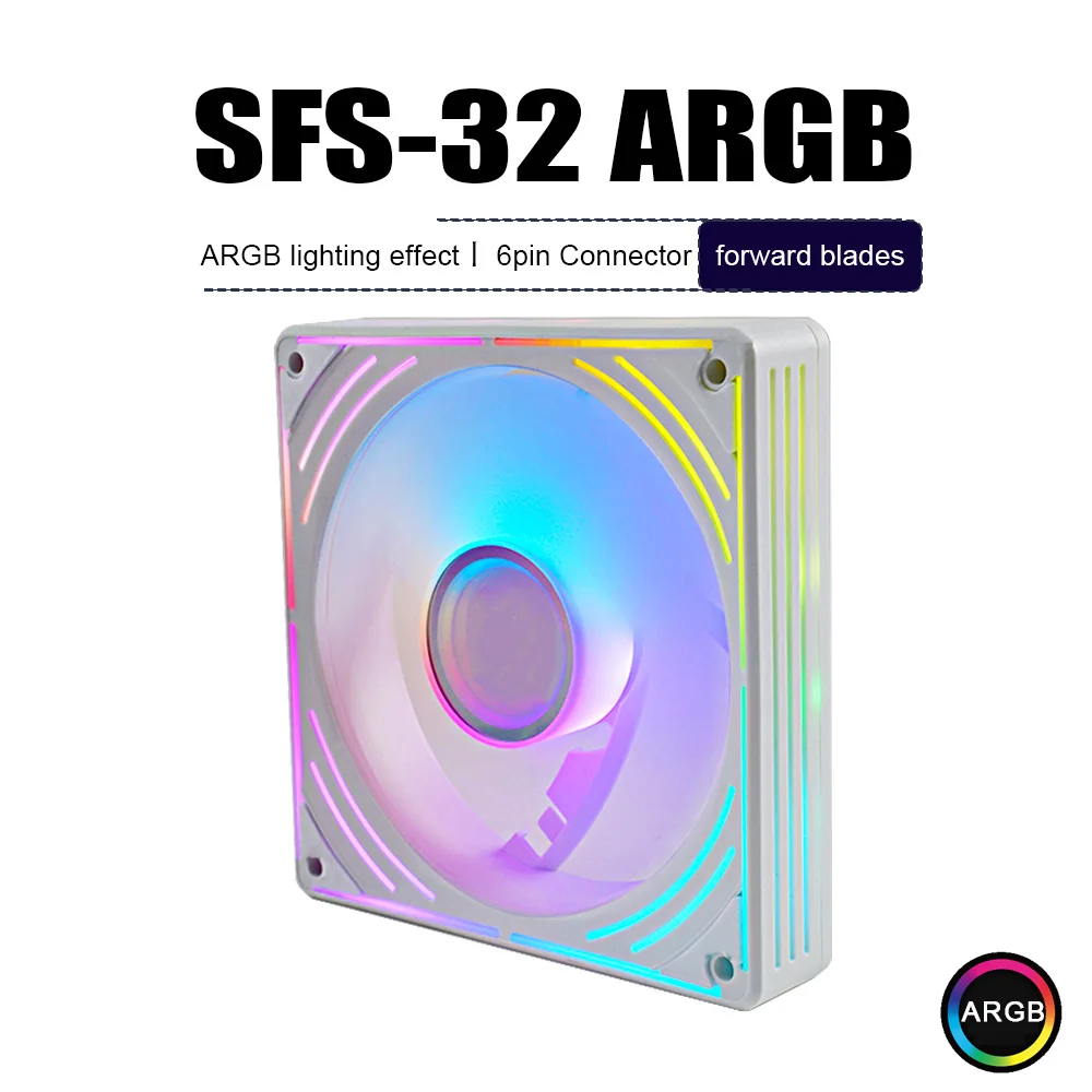MANMU High Air Volume Case Gaming Fan Computer Fan Argb 120mm Cooling Cpu Case Pc Fan