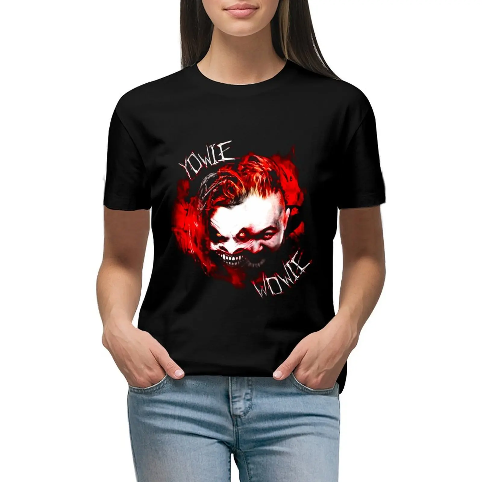 

Bray Wyatt T-shirt Female clothing hippie clothes summer top white t-shirt dress for Women sexy