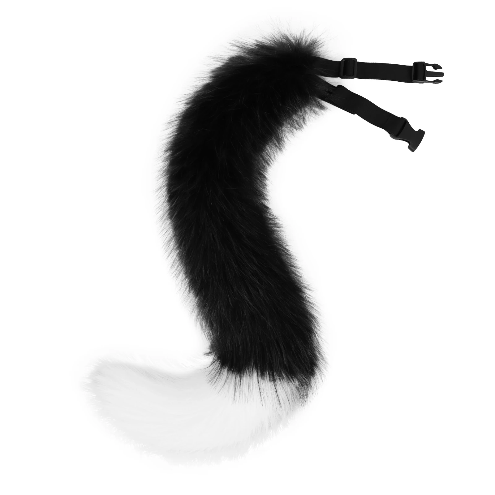 Adults 26 Inch Wolf Tail Soft Long Fur Cat Fox Costume Tail for Halloween Fancy Party Costume