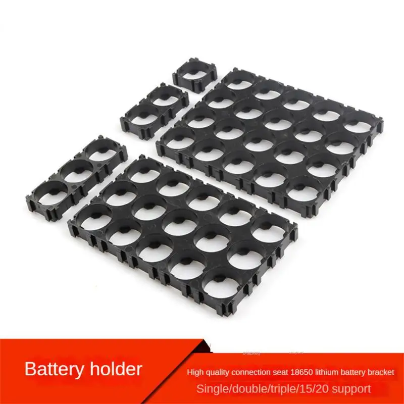 Aokin18650 Lithium Cell Cylindrical Battery Case Holder Batteries Pack Plastic Holder Bracket For Battery Pack