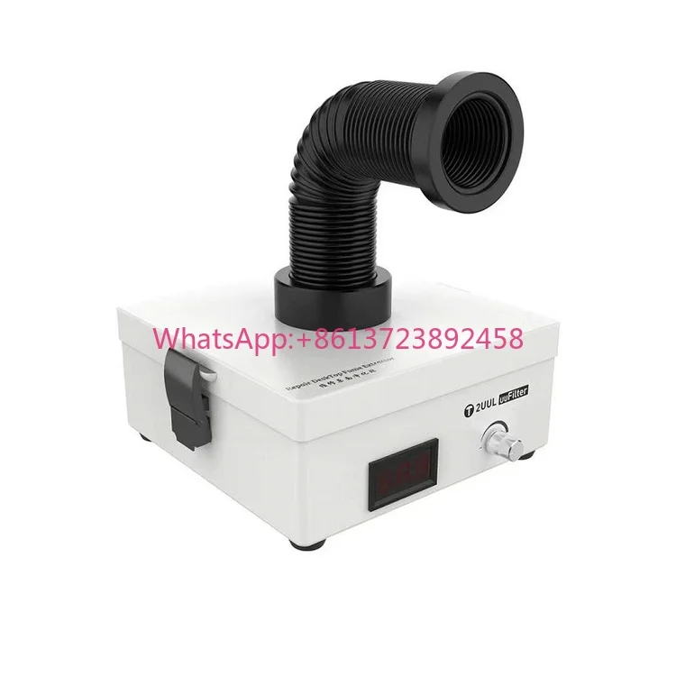Factory Hot Sale 2uul Desktop Fume Extractor Smoke Absorbing Purifier With Activate Carbon Filter