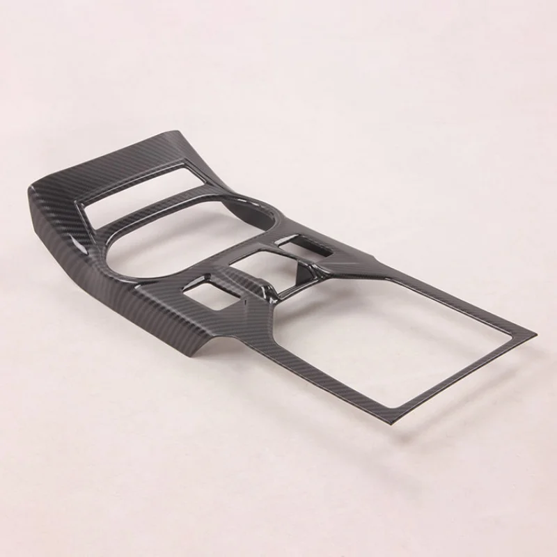 Suitable for Subaru  2018 XV Gear Shift Frame Special Modification Body Decoration Part - ABS Black Carbon Fiber Texture