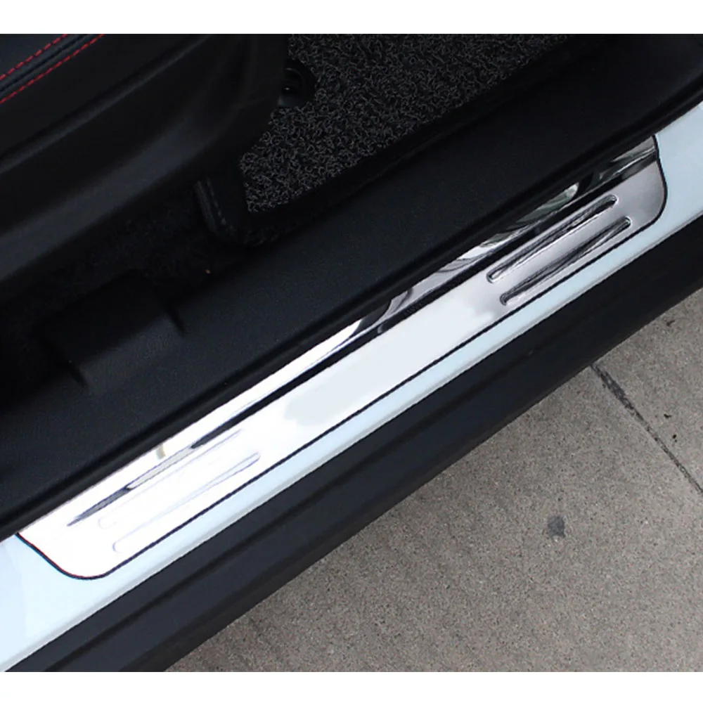 

For Suzuki Vitara 2016 2017 2018 2019 2020 Stainless Steel Pedal Door Scuff Plate Cover Threshold Stick External Outside Hoods