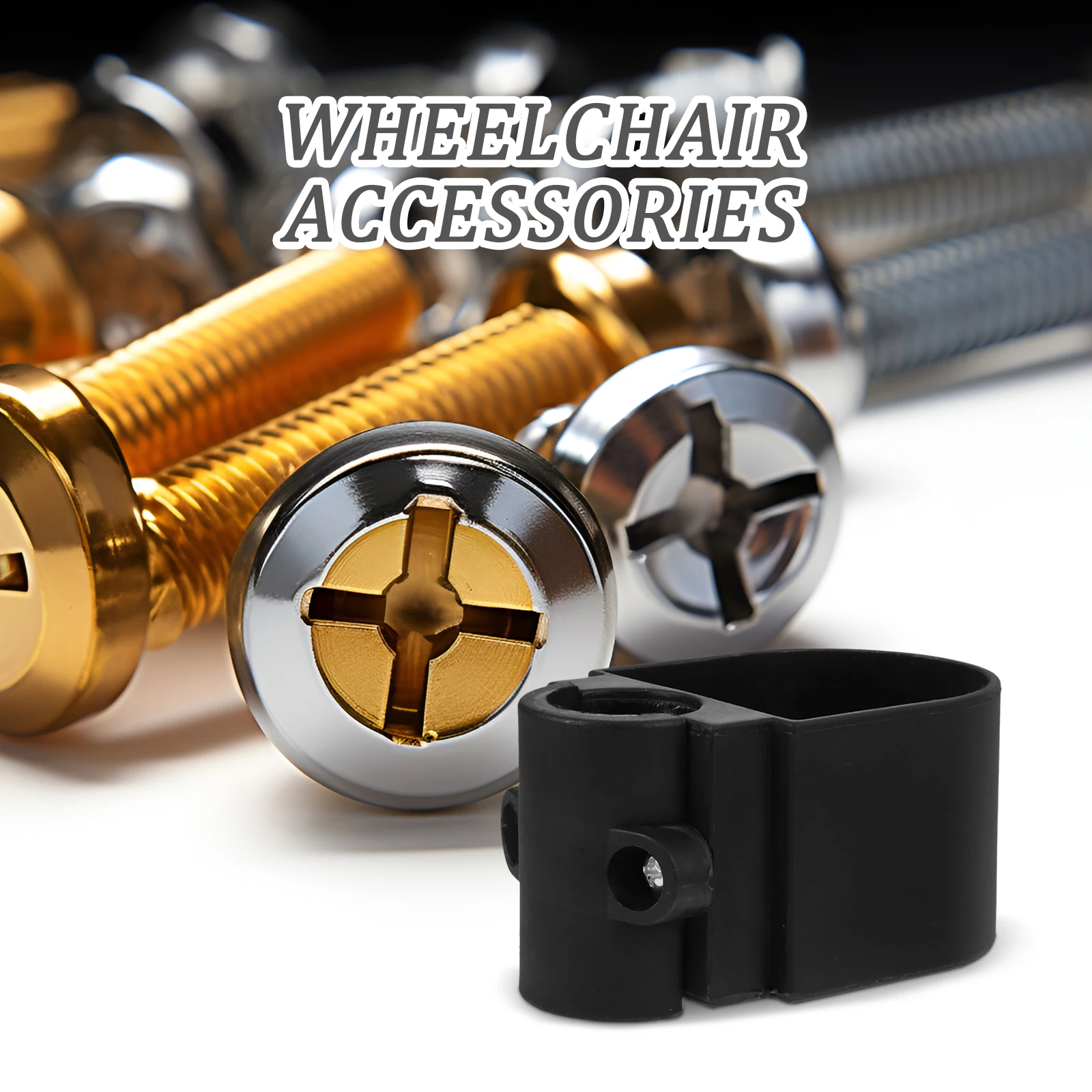 

1 set 1 Set Cane Storage Holder Wheelchair Crutch Organizer Scooter Lightweight Plastic Bracket Walking Stick Support Electric