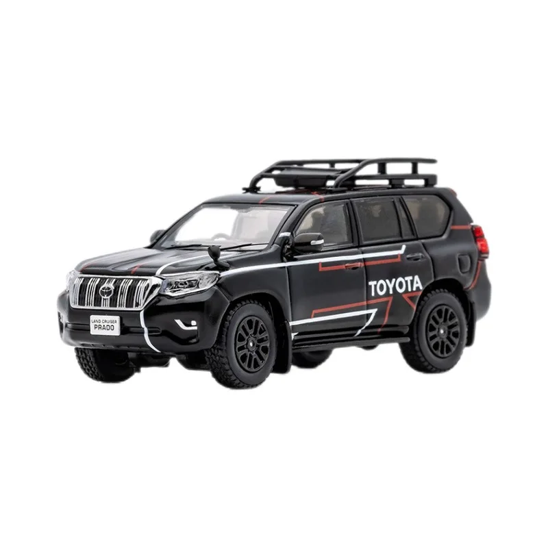 Toyota Cool Road Ze porównywanie 150 Prado pull 1:64 tor edycja specjalna symulacja aluminiowy model samochodu kolekcja ozdób idealnie