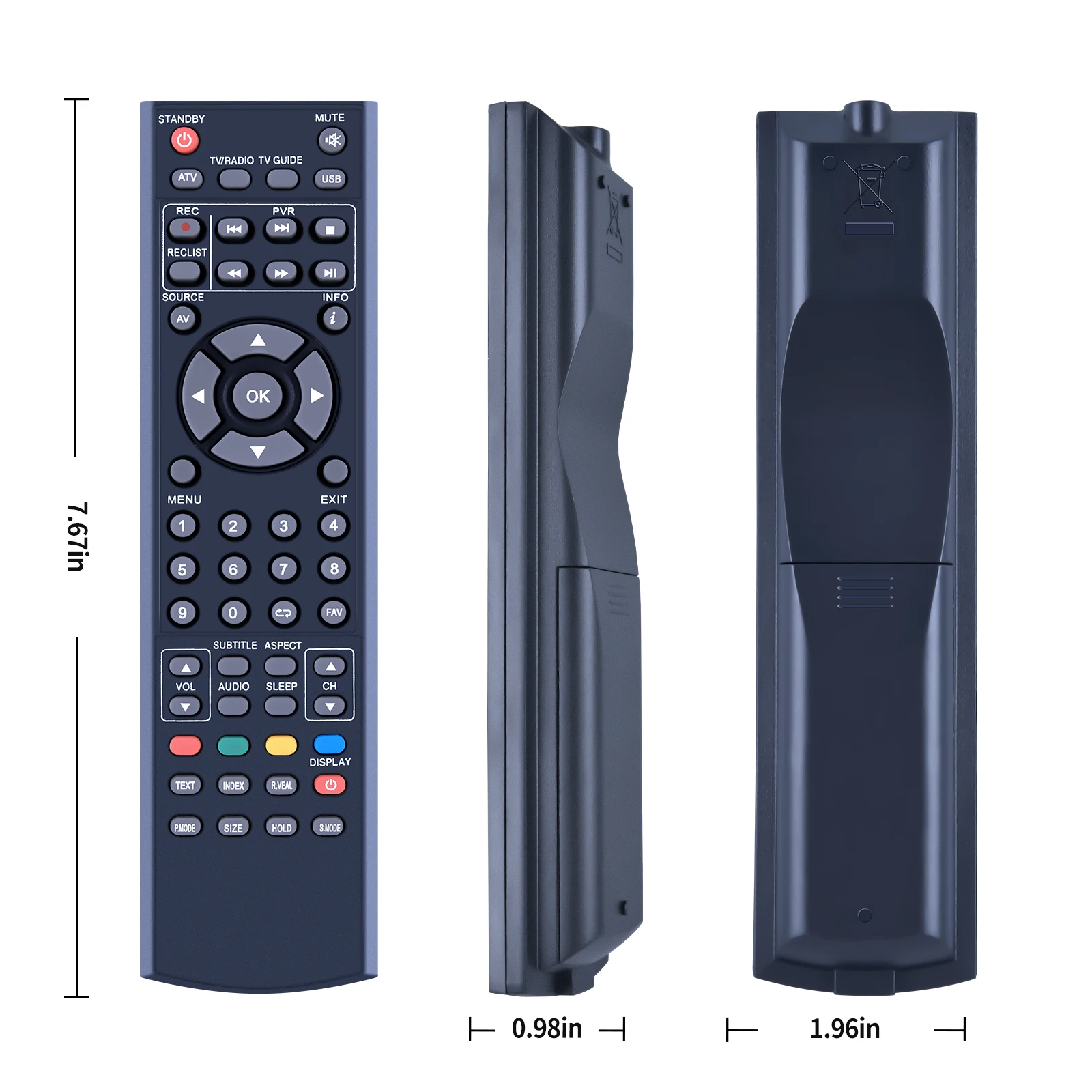 รีโมทคอนโทรลสำหรับ Logik Akai kts-b57ทีวี