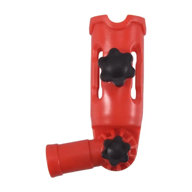 Multifunction Multi-Angle Paint Brush Extender Red, Paint Edger Tool For High Ceilings, Extension Pole Attachment Holder