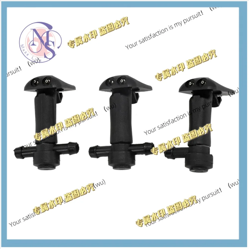 3 windshield cleaning nozzles 12778850 12778849 Water mist jet for Saab 9-3 9-3X 2003-2011