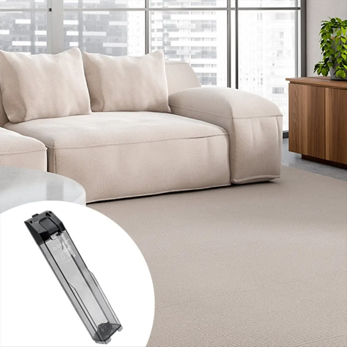 لقطع غيار خزان المياه النظيفة LED A40F 2.0 لأجزاء منظف الروبوت Floor One S5/S5 #5