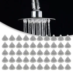 50pcs Shower Head Silicone Nozzles Replacement Part Spray Silicone Water Spray Nozzles Bathroom Shower Head Supplies