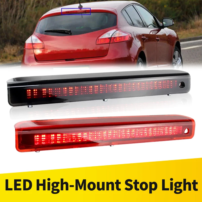 1 Stück für Renault Megane Hatchback MK3 2008 2009 2010 2011 2012 2013 Auto LED Hochmontiertes Drittes Bremslicht Rücklicht – Detail 1