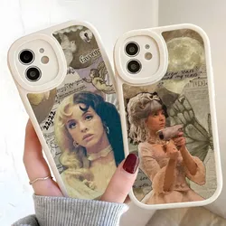 Girl Singer Melanie Martinez Phone Case For Iphone 15 14 13 12 Pro Max 11 Mini X Xr Xs 7 8 Puls Lambskin Silicone Cover