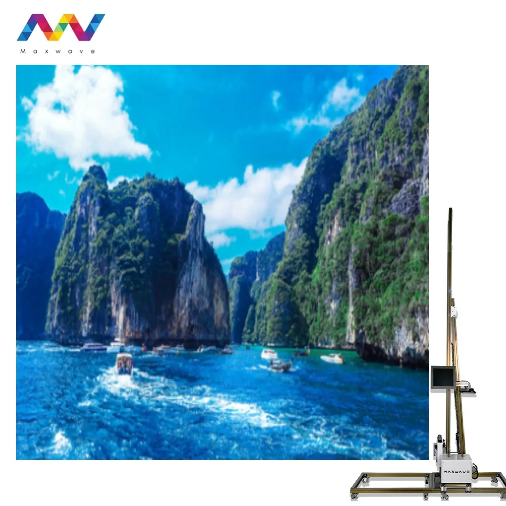 MAXWAVE Простой в эксплуатации настенный принтер Интуитивно-позиционное управление Быстрое обучение для начинающих Попросите его безпроблемный