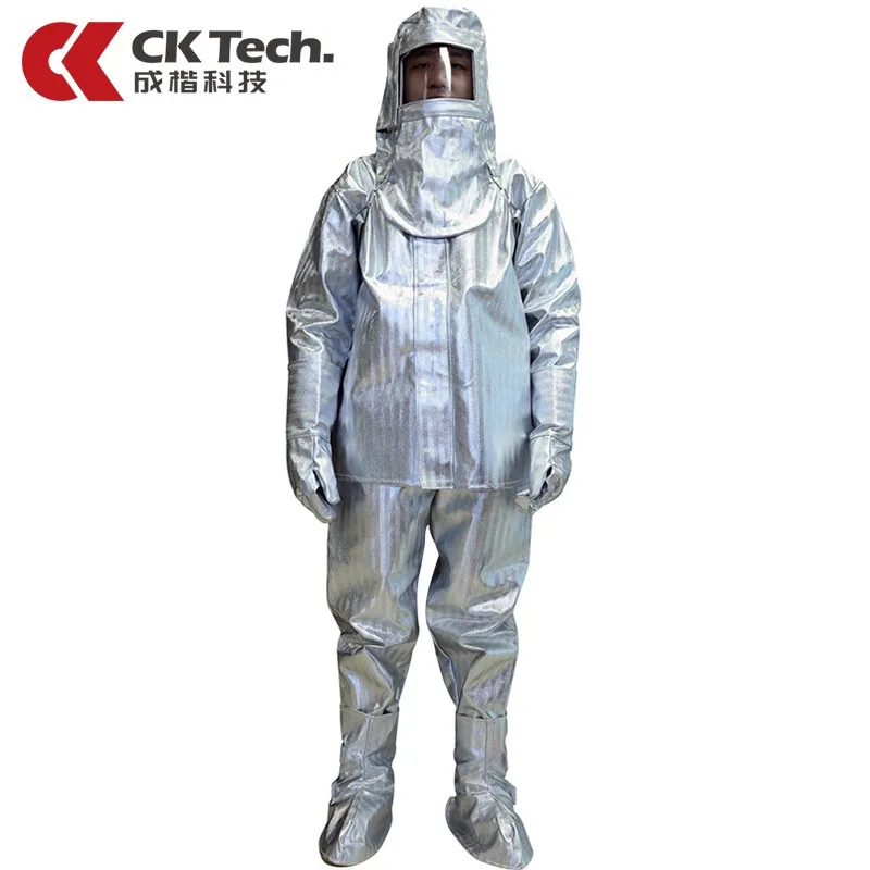 Fireproof Clothes Fire Protection Clothing 1000 Degree Heat Resistant Insulation Suit Thermal Radiation Full Body Protection